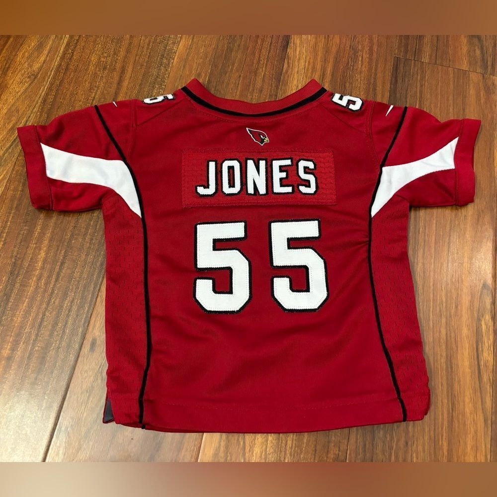 Arizona Cardinals Chandler Jones #55 red short sleeve jersey